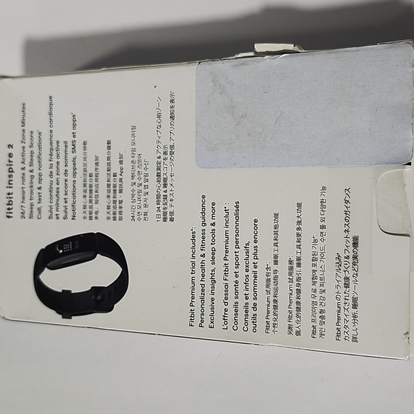 Fitbit Inspire 2 Midnight Black Smartwatch - Picture 2 of 3